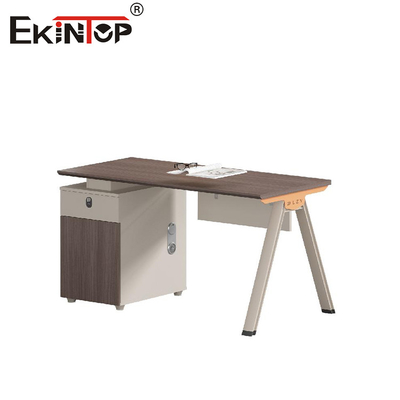 Máy trạm văn phòng 4 người tiết kiệm chi phí với khung kim loại có thể tùy chỉnh