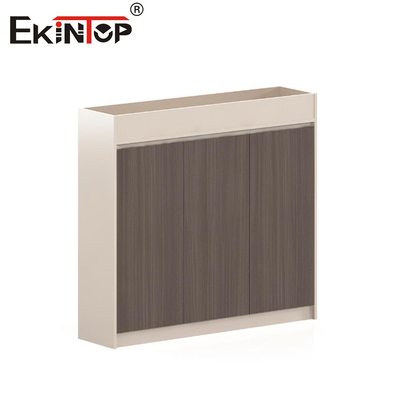 Tủ hồ sơ bằng gỗ theo phong cách nông thôn với không gian lưu trữ cho văn phòng