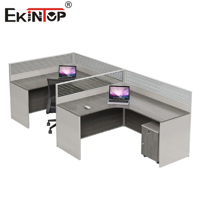Modular Office Workstation Commercial Style Có thể tùy chỉnh bằng vật liệu gỗ