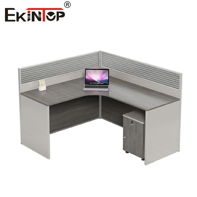 Modular Office Workstation Commercial Style Có thể tùy chỉnh bằng vật liệu gỗ
