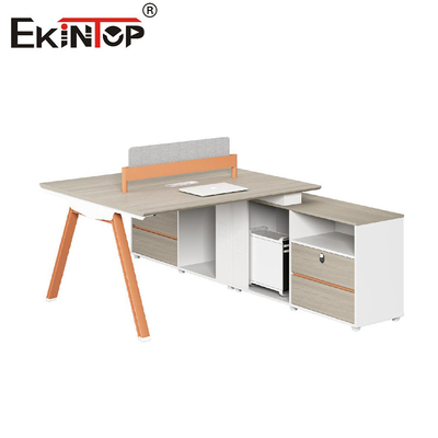 Modular Office Partition Workstation hiện đại với tủ lưu trữ hồ sơ