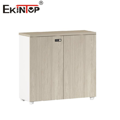 Tủ hồ sơ bằng gỗ óc chó phong cách hiện đại dưới bàn có thể tùy chỉnh
