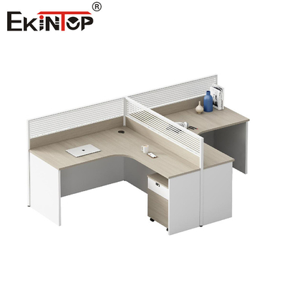 Bàn làm việc văn phòng điều hành hình chữ L hiện đại cho không gian làm việc