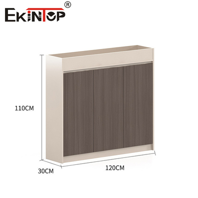 Màu óc chó chất lượng cao không cầm hộp đựng hồ sơ gỗ phong cách hiện đại