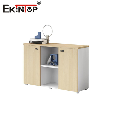 Tủ hồ sơ gỗ rắn Tủ lưu trữ Đồ nội thất văn phòng với phong cách hiện đại