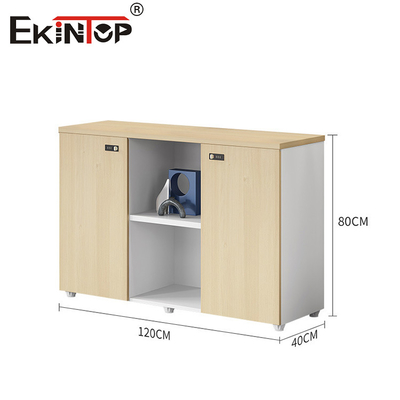 Tủ hồ sơ gỗ rắn Tủ lưu trữ Đồ nội thất văn phòng với phong cách hiện đại
