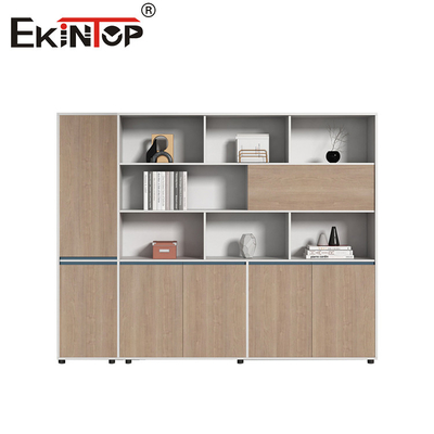Khung gỗ màu quả óc chó tủ hồ sơ văn phòng đồ nội thất văn phòng nội thất