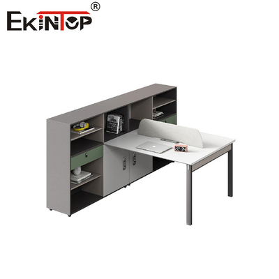 Cỗ máy làm việc văn phòng bằng gỗ chất lượng cao theo phong cách hiện đại với tủ