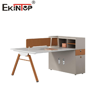 Thiết kế hiện đại Mẫu máy làm việc nhân viên Với tủ lưu trữ Giá nhà máy