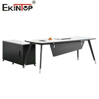 Kiểu văn phòng gỗ hiện đại Quản lý bàn làm việc Bàn máy tính Bàn công nghiệp