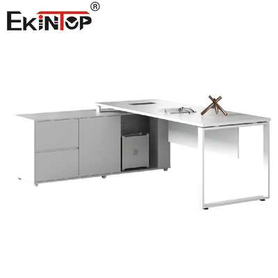 Phong cách hiện đại Văn phòng trắng Nhân viên bàn làm việc Bàn sản xuất trực tiếp