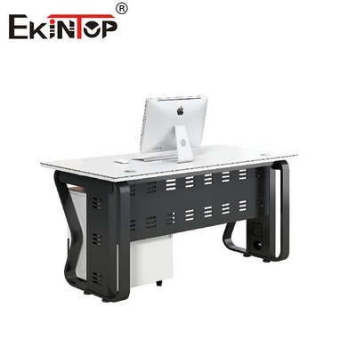 Phong cách tối giản Văn phòng đồ nội thất Văn phòng tiếp tân đồ nội thất bàn trắng