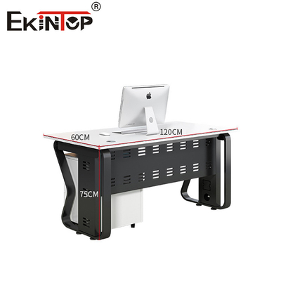 Phong cách tối giản Văn phòng đồ nội thất Văn phòng tiếp tân đồ nội thất bàn trắng
