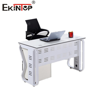 Phong cách hiện đại Văn phòng Phòng tiếp tân đồ nội thất kim loại Bàn khung tùy chỉnh