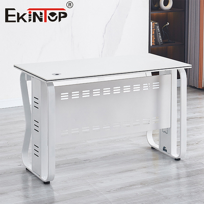 Giảm giá Bàn văn phòng nhân viên điều hành màu trắng kiểu hiện đại