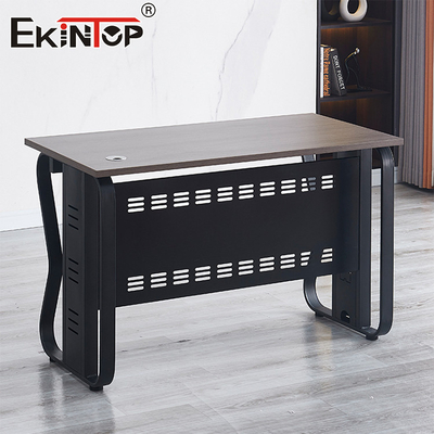 Nhà cung cấp Giá thấp Văn phòng kiểu hiện đại Bàn máy tính gỗ rắn