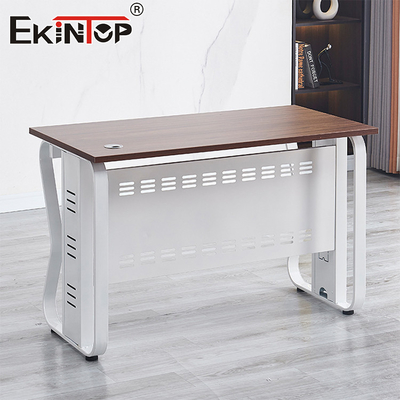 Thiết kế Ergonomic Bàn văn phòng tối giản Bàn máy tính gỗ rắn