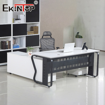 Phân đồ hiện đại Văn phòng điều hành Bàn làm việc thương mại tùy chỉnh