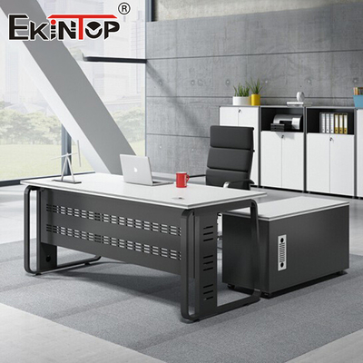 Phân đồ hiện đại Văn phòng điều hành Bàn làm việc thương mại tùy chỉnh