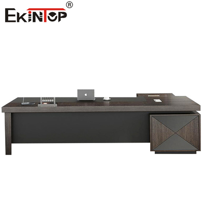 Bàn văn phòng có hình chữ L chất lượng cao CEO Table Business Style Bàn văn phòng độc đáo