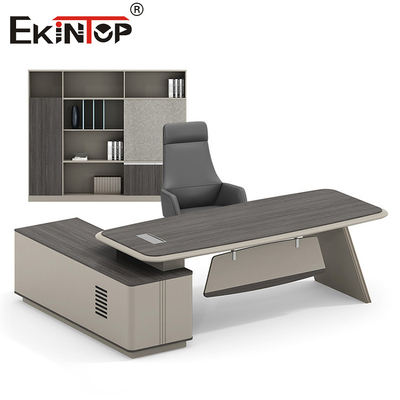 Nhà máy đồ nội thất văn phòng gỗ rắn bàn văn phòng hiện đại bàn làm việc