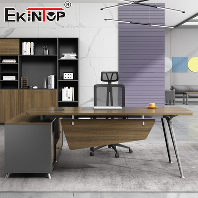 Bán trực tiếp từ nhà máy sản xuất bàn làm việc văn phòng cho giám đốc Bộ bàn làm việc nội thất văn phòng