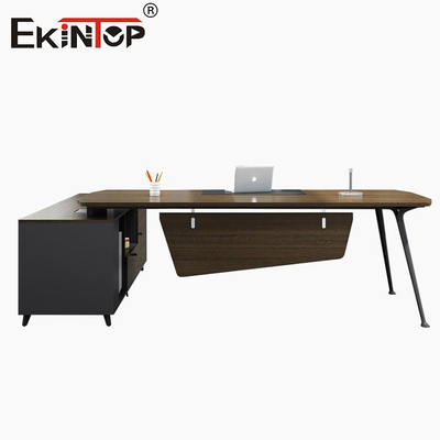 Bàn máy tính chất lượng cao Bàn văn phòng với tủ lưu trữ Tất cả bàn hiện đại