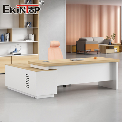 Thư ký theo phong cách hiện đại Walnut Bàn văn phòng bằng gỗ Tất cả bàn làm việc hiện đại