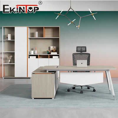 Nhà quản lý phong cách tối giản Bàn văn phòng Đồ nội thất bàn mô-đun