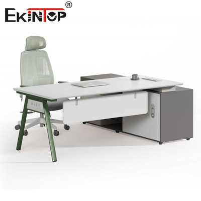 Phong cách hiện đại Văn phòng hình chữ L Bàn văn phòng đồ nội thất Bàn nội thất mô-đun