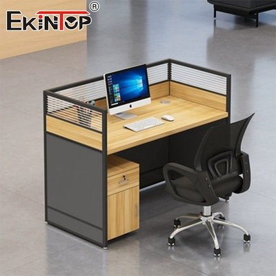 Walnut phong cách thương mại Văn phòng Bàn nhân viên Bàn bàn nhỏ