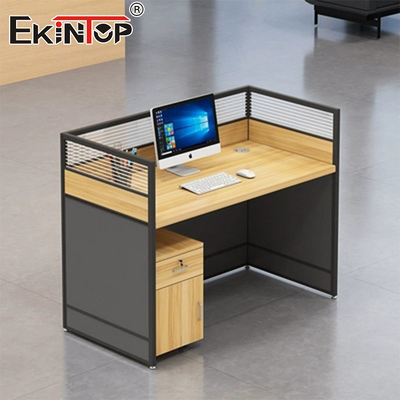 Walnut phong cách thương mại Văn phòng Bàn nhân viên Bàn bàn nhỏ