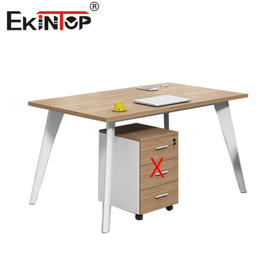 Thiết kế văn phòng văn phòng hiện đại khung kim loại văn phòng mô-đun bàn làm việc nhỏ