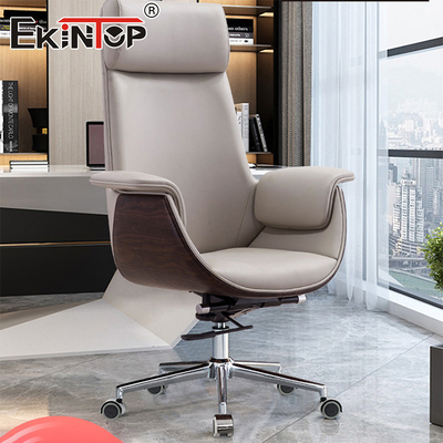 Kiểu hiện đại cao lưng ghế văn phòng da trắng ghế văn phòng văn phòng nhà