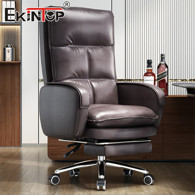 Kiểu hiện đại High Back ghế da thiết kế Ergonomic Nhà văn phòng ghế bàn