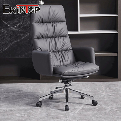 Giá xuất xưởng Bộ bàn ghế da điều hành lưng cao Bộ ghế phòng nghỉ
