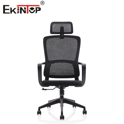 Đồ nội thất ergonomic Modern Reception Desk Trò ghế văn phòng bằng vải xoay với điều khiển khóa nghiêng
