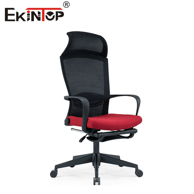 Mesh quay máy tính Ergonomic ghế văn phòng xoay với bánh xe cơ sở nylon mạnh mẽ