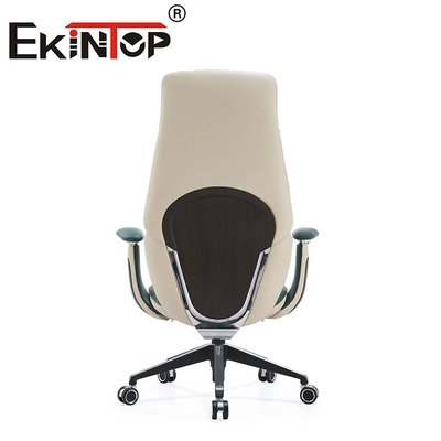 Nhà máy Ghế máy tính Nội thất văn phòng Da PU lưng cao Quản lý Ghế văn phòng chắc chắn