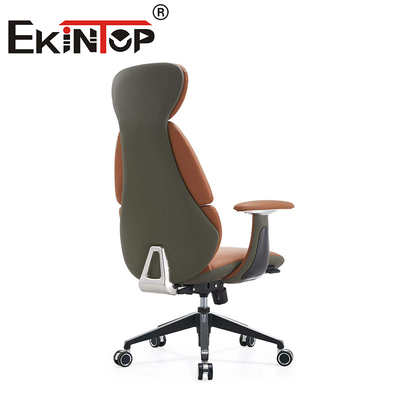Người đứng đầu đồ nội thất văn phòng ghế quản lý PU ghế văn phòng quay ergonomic ghế văn phòng ghế câu lạc bộ da