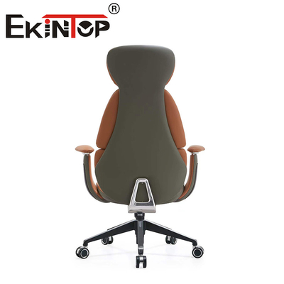 Người đứng đầu đồ nội thất văn phòng ghế quản lý PU ghế văn phòng quay ergonomic ghế văn phòng ghế câu lạc bộ da