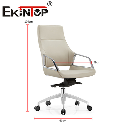 Chủ tịch thiết kế hiện đại da văn phòng ghế bàn thiết lập ghế da Vegan Ergonomic