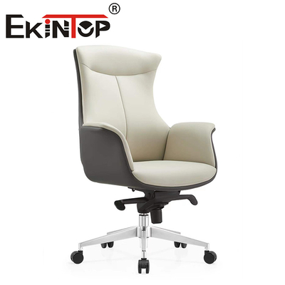 Văn phòng ghế Recliner da hiện đại điều chỉnh ghế văn phòng da bò