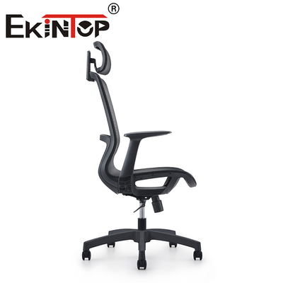 Nhân viên chân nghỉ hưu bánh xe điều hành mới recliner điều chỉnh ergonomic lưới ghế sau