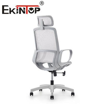 White Office Chair Chair High Back Chair Office Chair Ergonomic Luxury Mesh Back Chair (Tầm ghế văn phòng cao cao hiện đại)