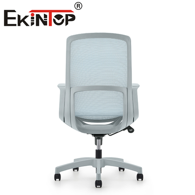 Ghế văn phòng hội nghị hiện đại tựa lưng cao, thiết kế công thái học, ghế lưới