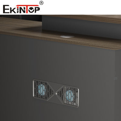 Ekintop Manager Wood CEO Modern Management Executive L Shape Office Desk Table