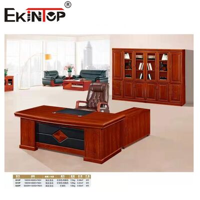 Ekintop Classic MDF Bàn văn phòng Bàn điều hành Bàn văn phòng Bàn đồ nội thất Bàn