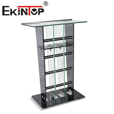 Bục giảng Ekintop Podium Nhà thờ Bục giảng Thùng trong suốt Trường học Thương mại Nội thất Bục giảng