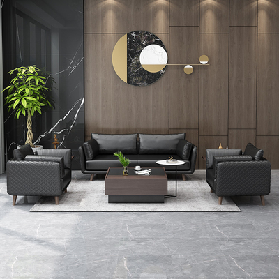 Sofa văn phòng hiện đại Bắc Âu Chất liệu len lông cừu có thể mở rộng có thể chuyển đổi